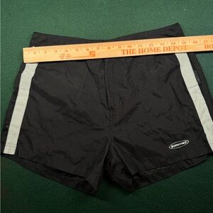 Sideout Black Athletic Shorts Women’s Medium Retro Style